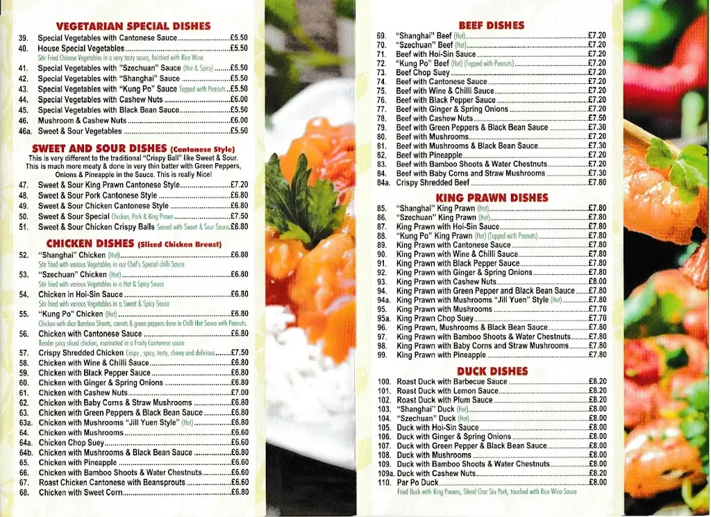 Menu_Brinklow House_Brinklow_immagine_2