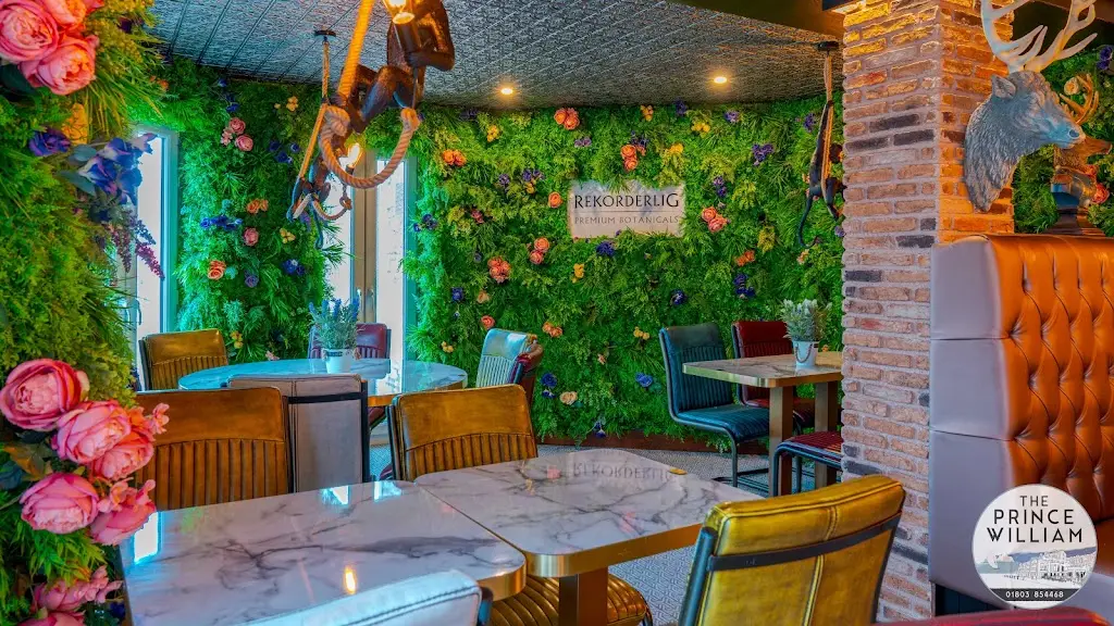 The Prince William restaurant in Brixham