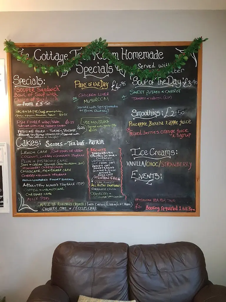 Menu_The Cottage Tea Room_Brinscall_immagine_1