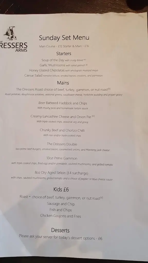 Menu_The Dressers Arms | Pub & Rooms_Brinscall_imagen_4