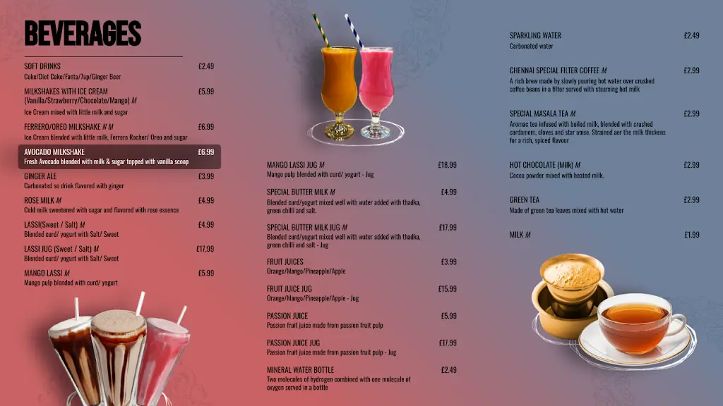 Menu_VEG CHENNAI SRILALITHA RESTAURANT, AMERSHAM_Amersham on the Hill_image_3