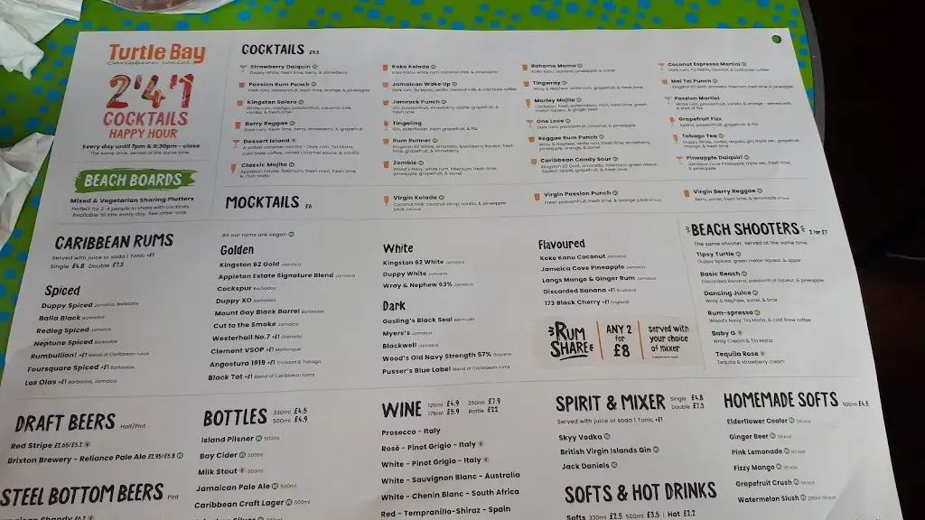 Menu_Turtle Bay Bristol Broad Quay_Bristol_image_4