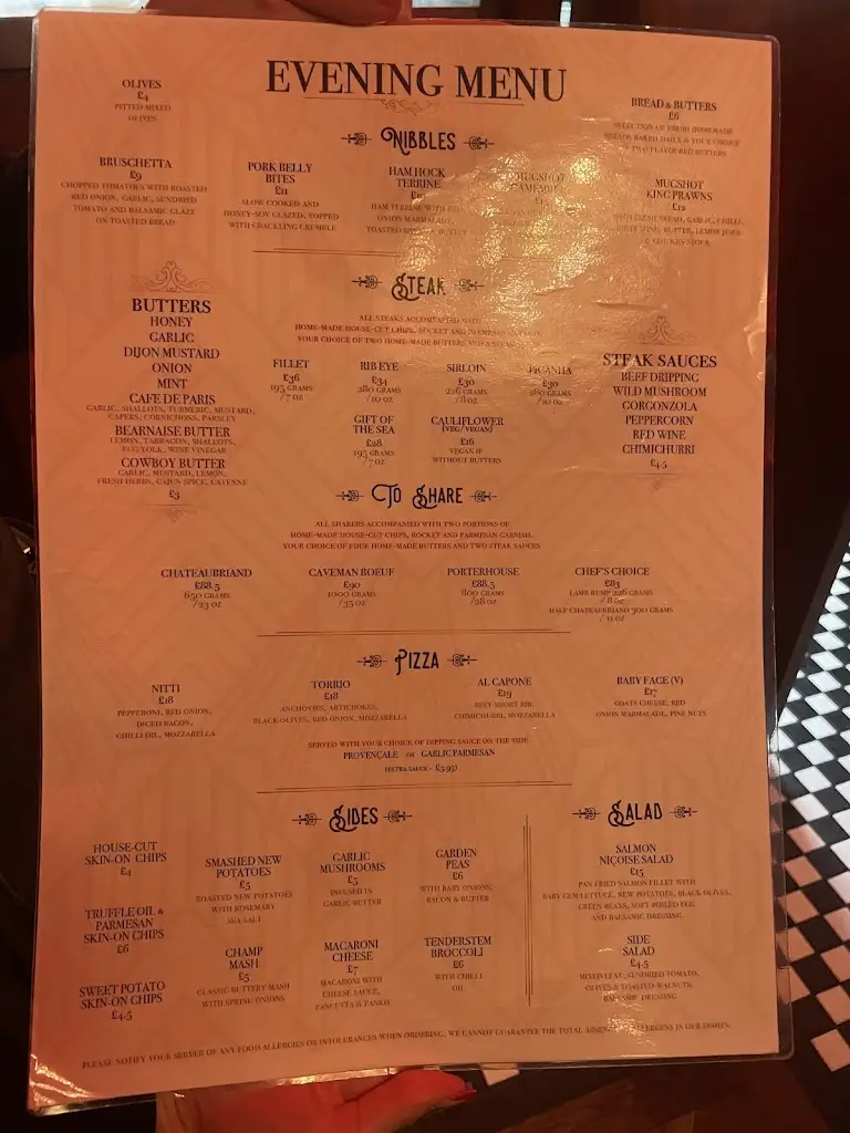 Menu_Mugshot Restaurants Bristol_Bristol_immagine_1