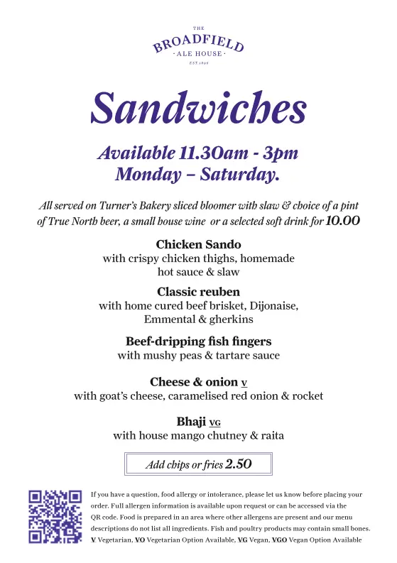 Menu_The Broadfield_Broadfield_image_1