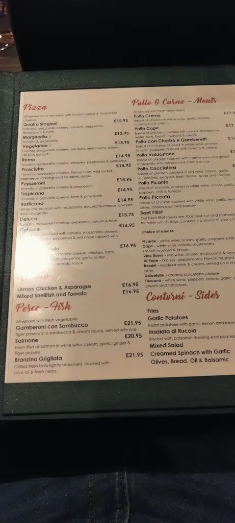 Menu_Little Italy Restaurant_Broadfield_immagine_3