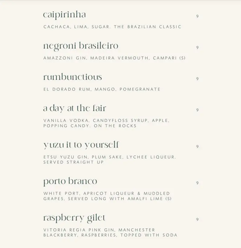 Menu_Jardim Rodizio Grill_Altrincham_image_3
