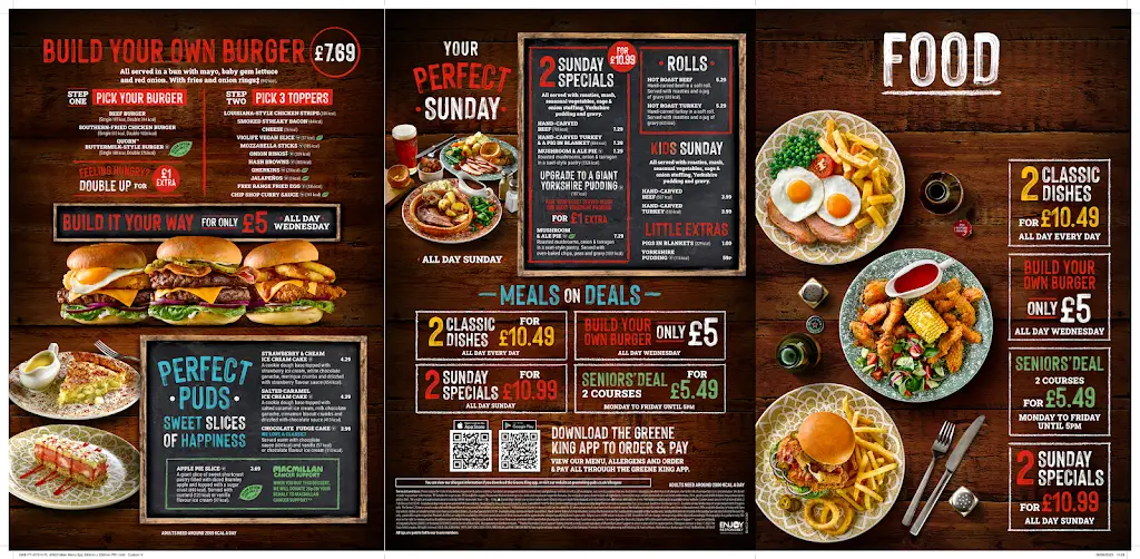 Menu_The Malt Shovel_Bridgwater_immagine_1