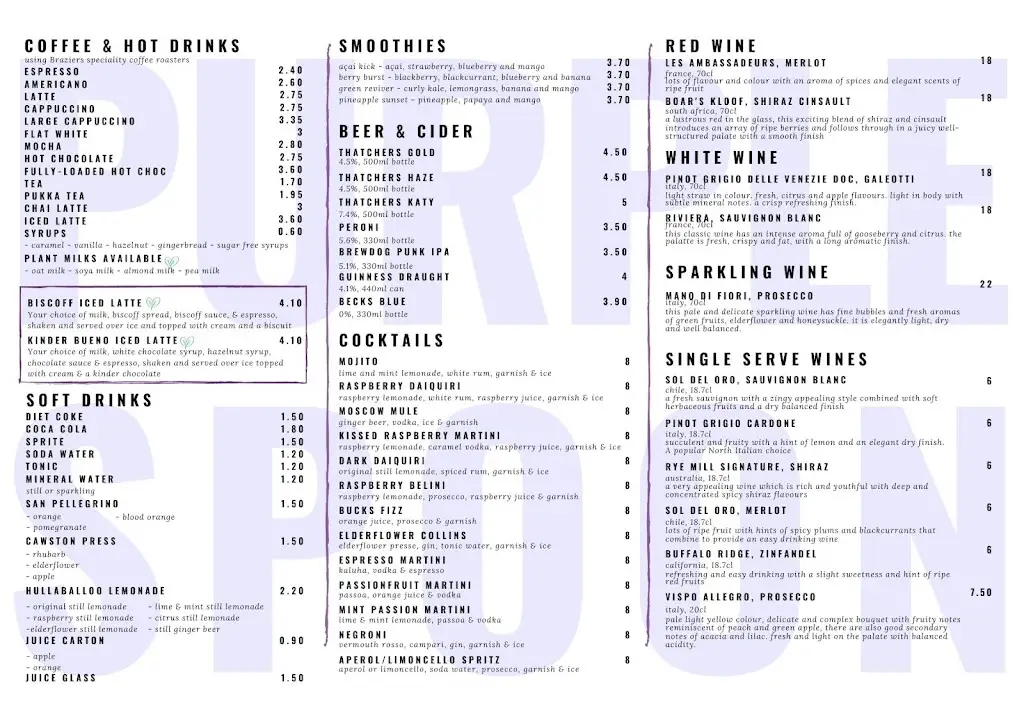 Menu_The Purplespoon Cafe, Catering & Events_Bridgwater_image_3