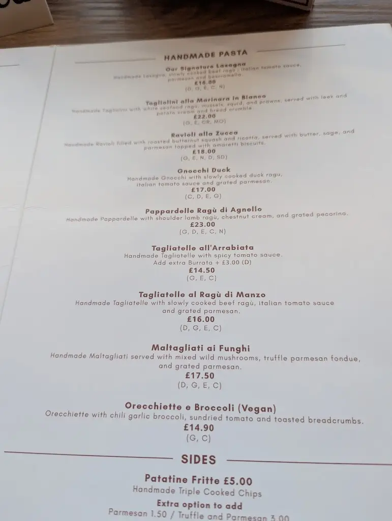 Menu_Damo Altrincham_Altrincham_image_2