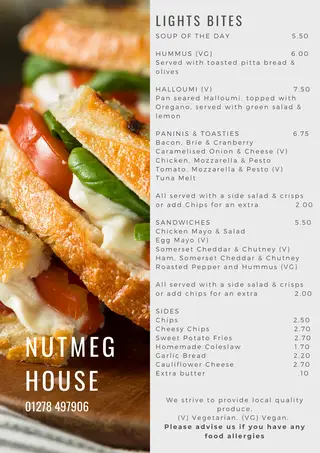 Menu_Nutmeg House Restaurant_Bridgwater_image_2