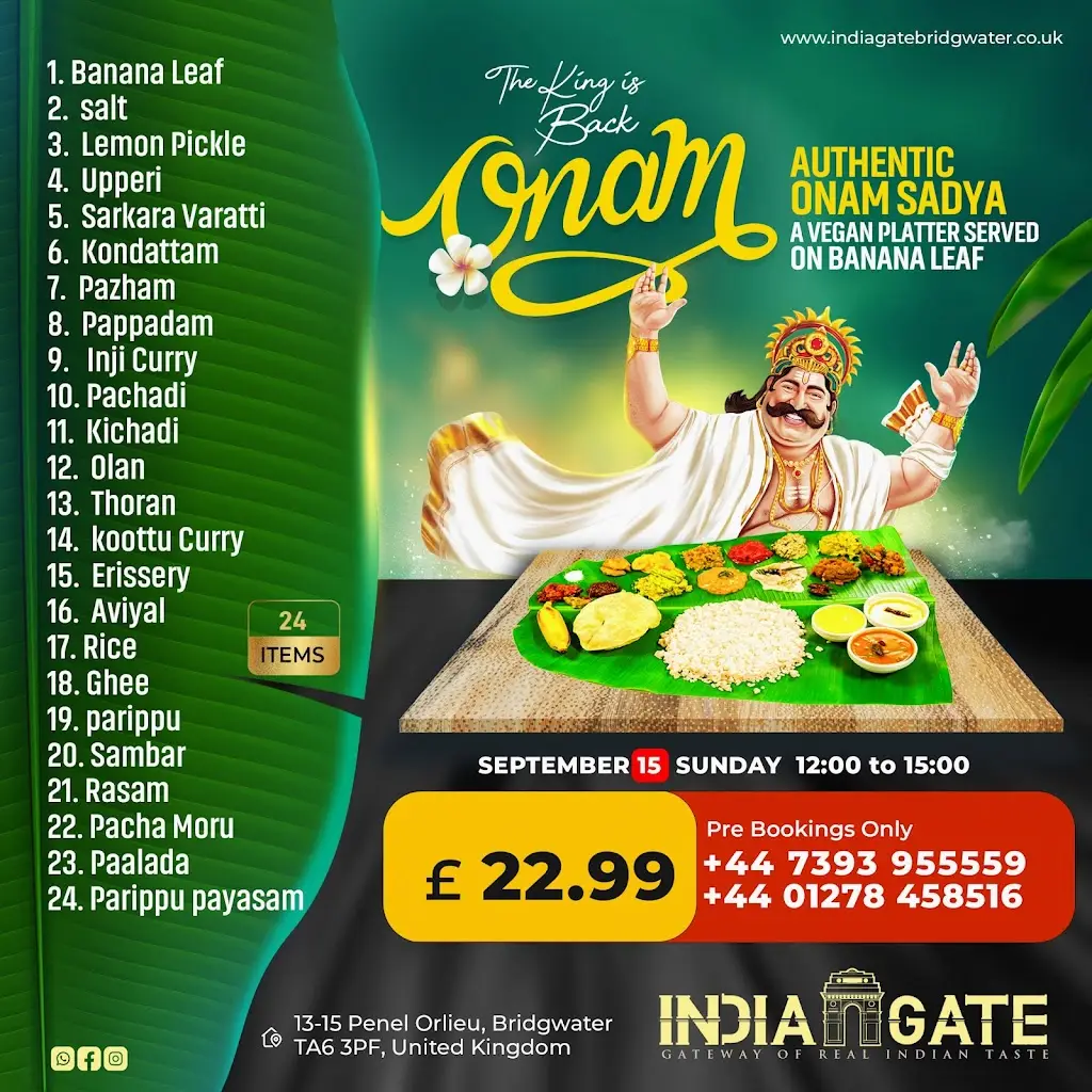 Menu_India Gate_Bridgwater_image_1