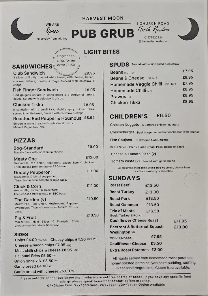 Menu_Harvest Moon_Bridgwater_image_2