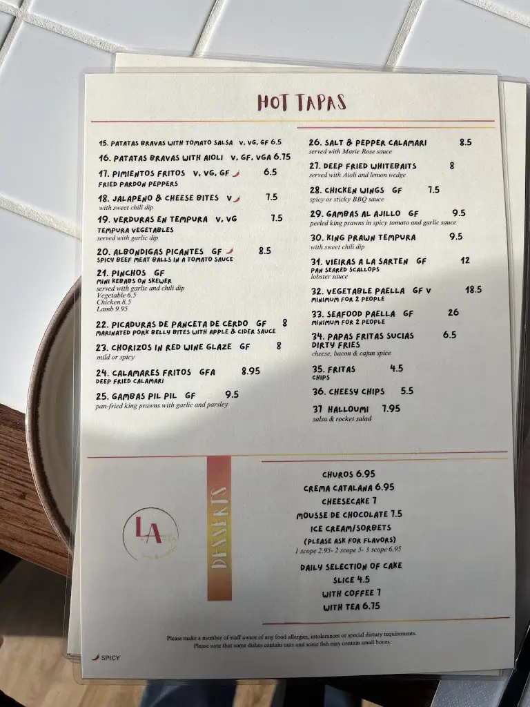 Menu_La Kasia_Bridgwater_image_1