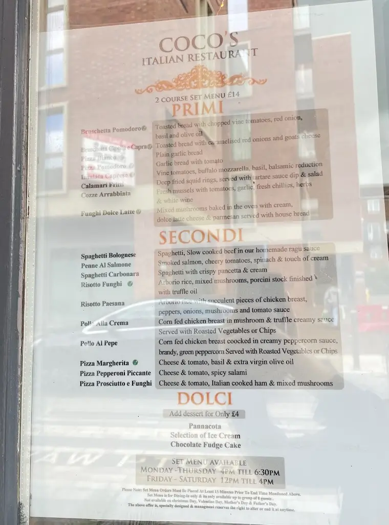 Menu_Coco's Restaurant_Altrincham_image_2