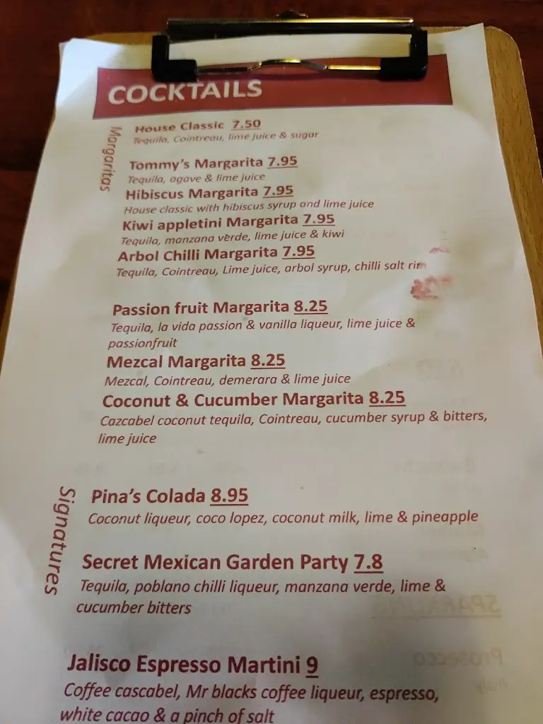 Menu_Pina Loca Mexican Restaurant_Bromborough_image_4