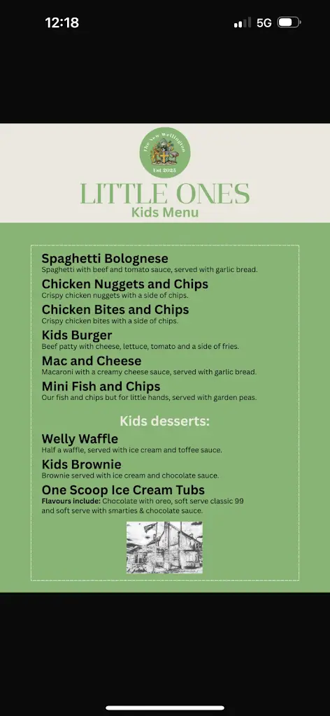 Menu_The New Wellington_Brierley Hill_image_4