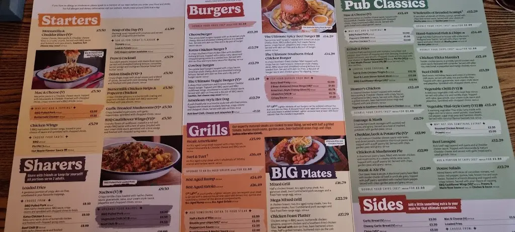 Menu_Brierley Hop House_Brierley Hill_immagine_1