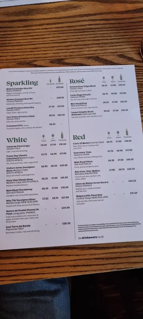 Menu_Brierley Hop House_Brierley Hill_immagine_2