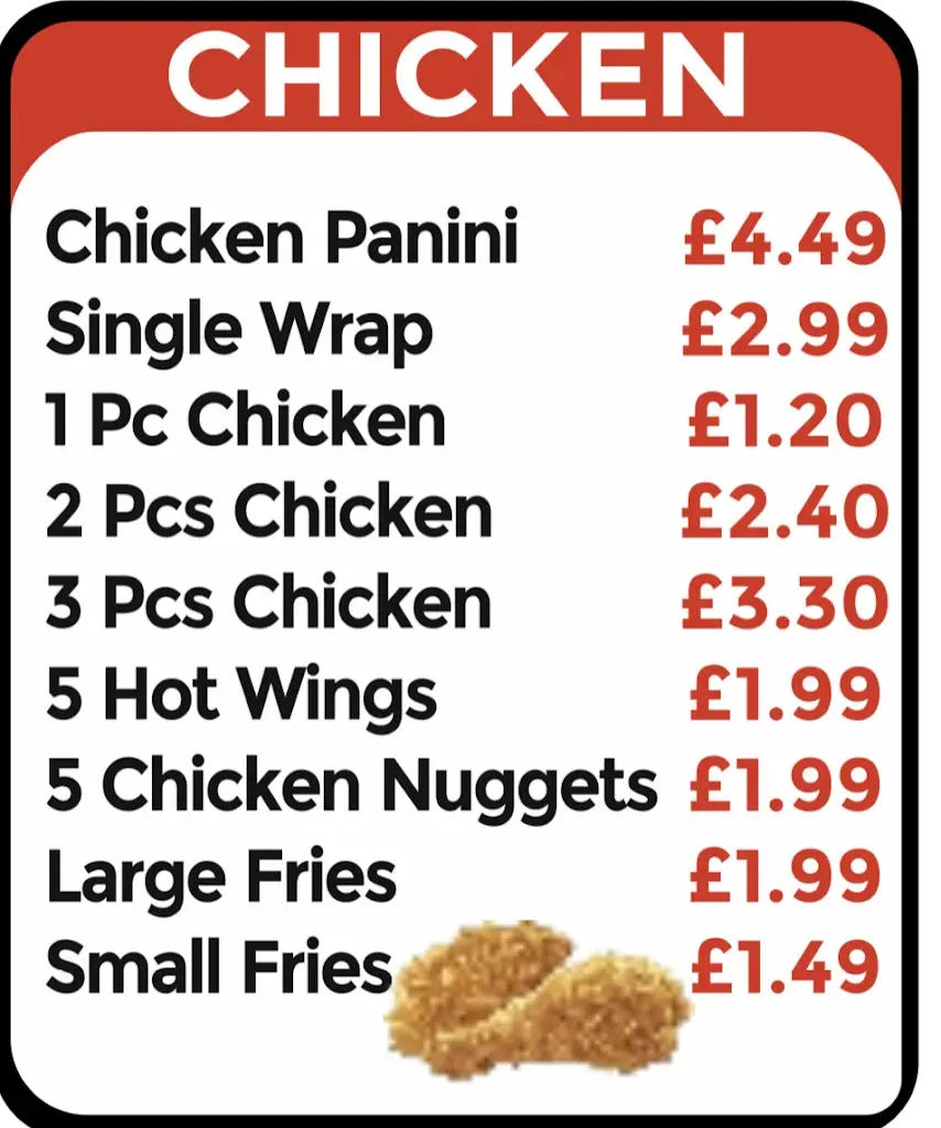 Menu_Top 1 Uk Fried Chicken_Brierley Hill_image_4