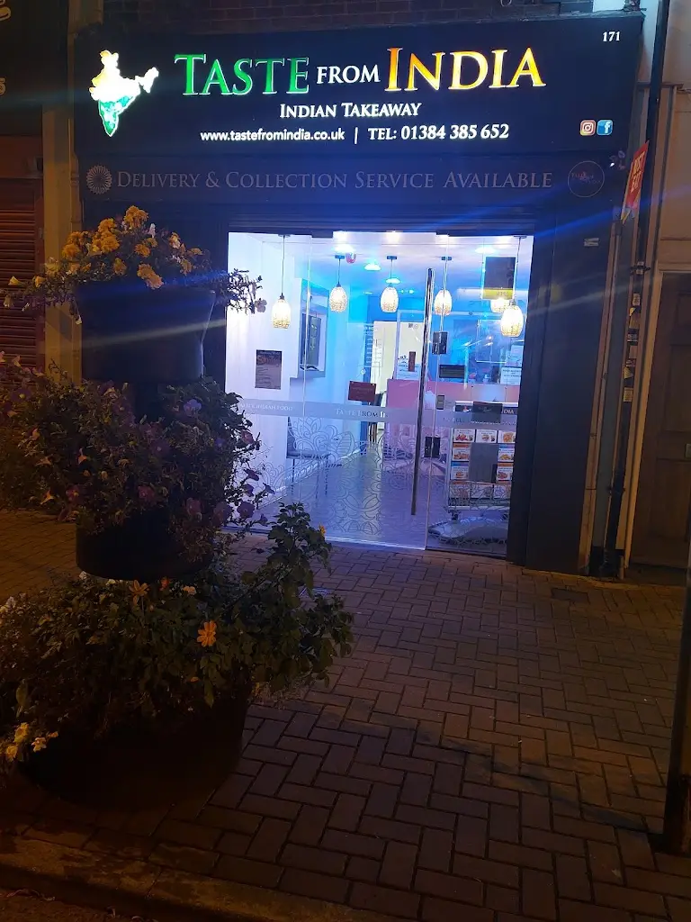 Taste From India restaurant in Brierley Hill