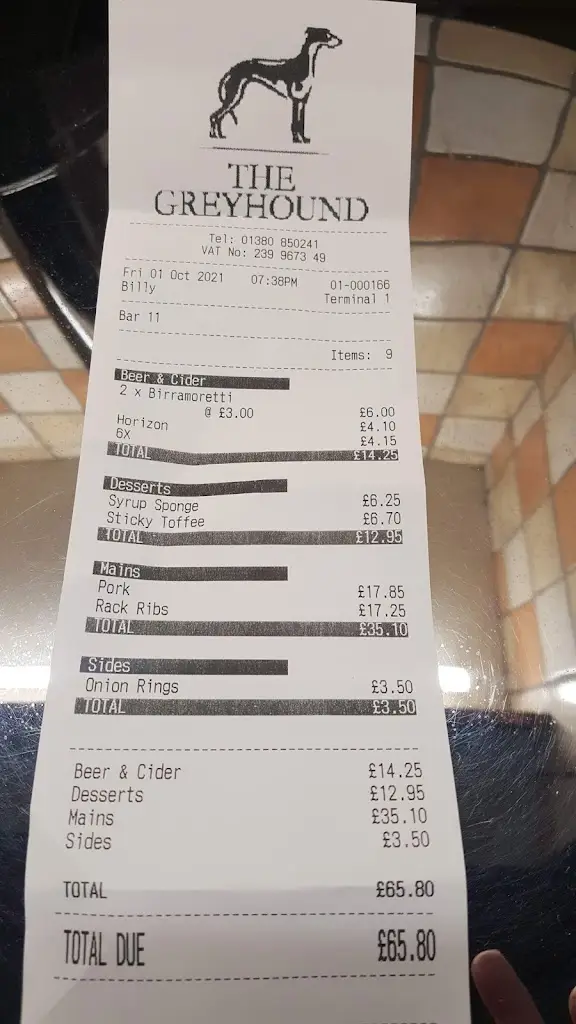 Menu_The Greyhound_Bromham_image_3