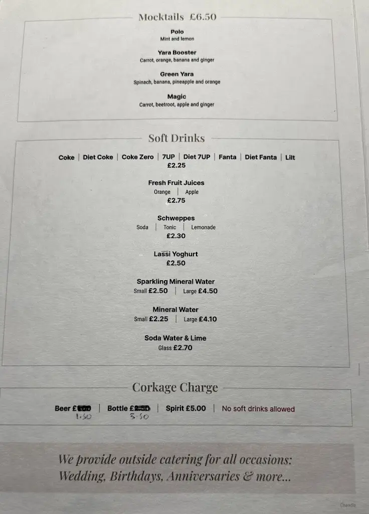 Menu_Yara Restaurant Altrincham_Altrincham_image_3