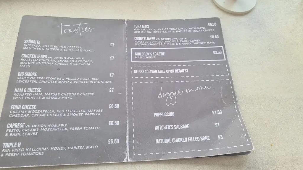 Menu_The Workhouse_Brixworth_image_4