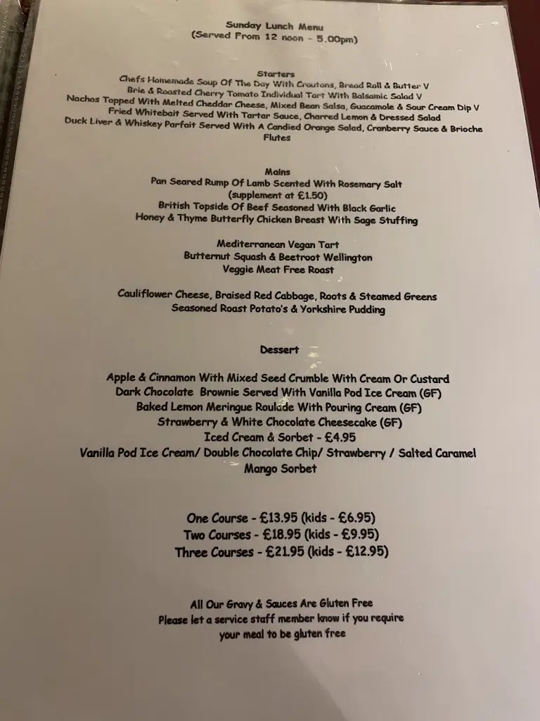 Menu_The Griffin Inn_Brixworth_image_2