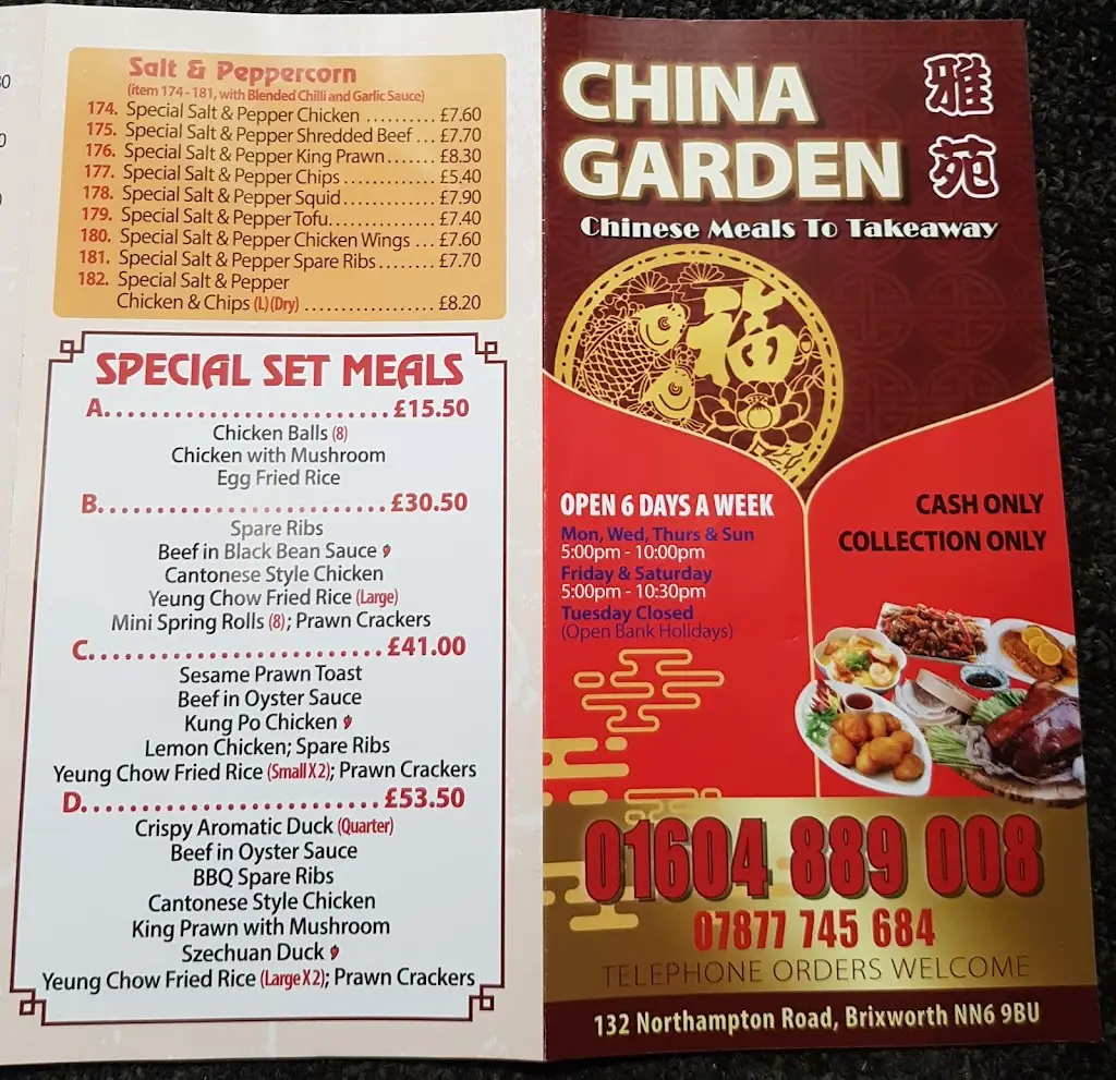 Menu_China Garden_Brixworth_immagine_4