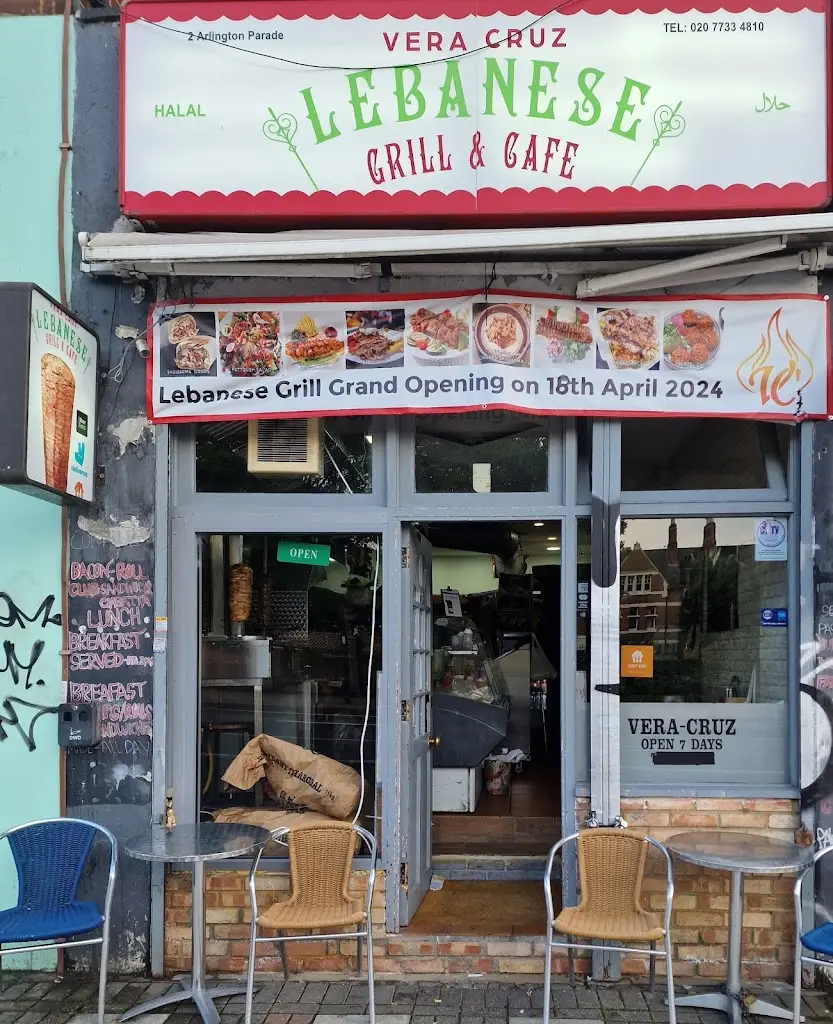 Vera Cruz Lebanese Grill and Cafe restaurant in Brixton Hill