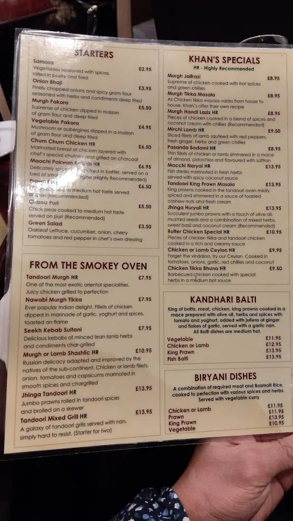 Menu_Khan's of Brixton (Brixton)_Brixton Hill_image_3