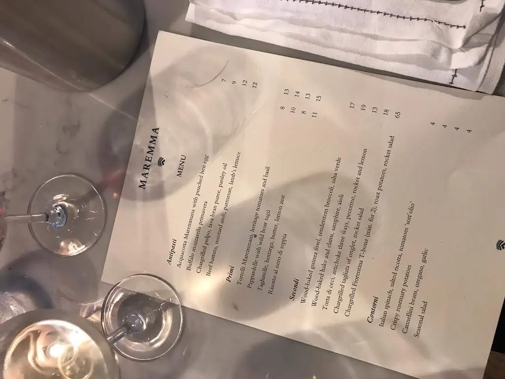 Menu_Maremma_Brixton Hill_image_2