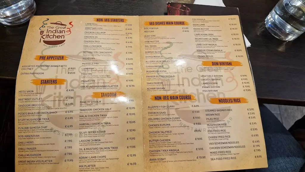 Menu_The Great Indian Kitchen_Brixton Hill_immagine_3