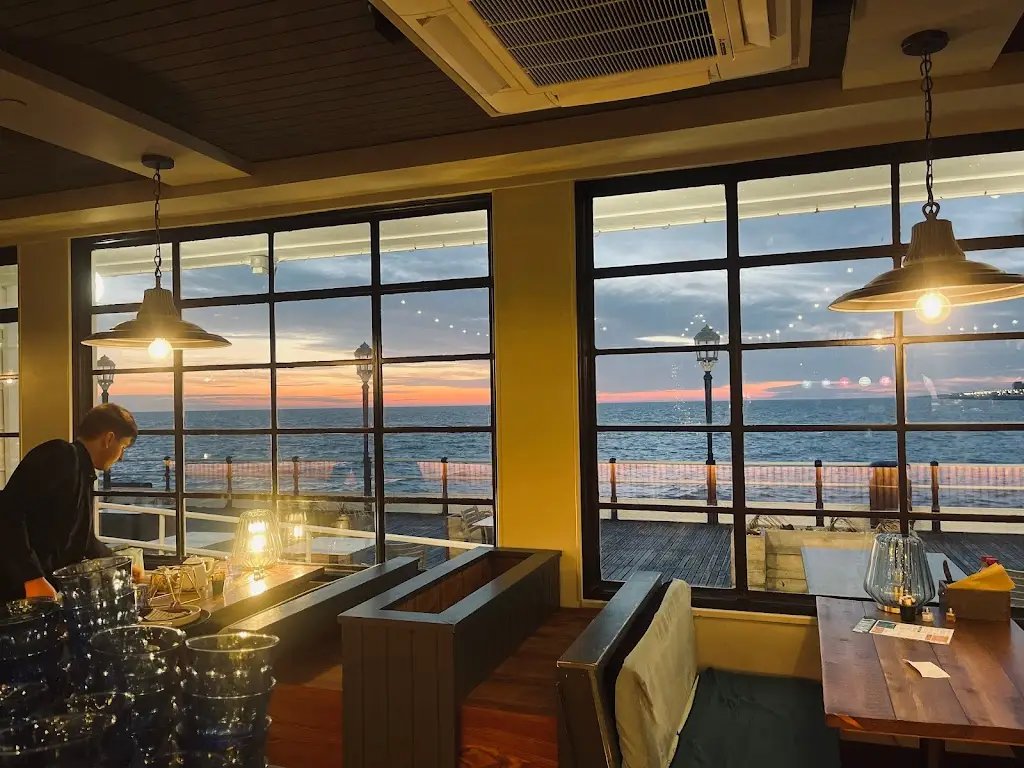 Perch on Worthing Pier restaurant in Broadwater