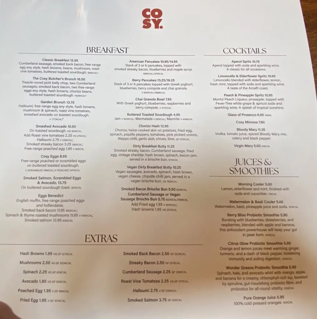 Menu_Cosy Club_Briston_image_1