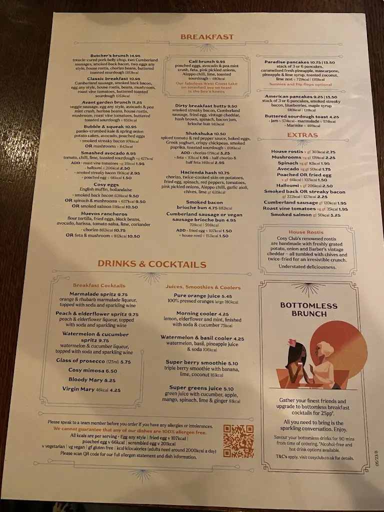 Menu_Cosy Club_Briston_image_4