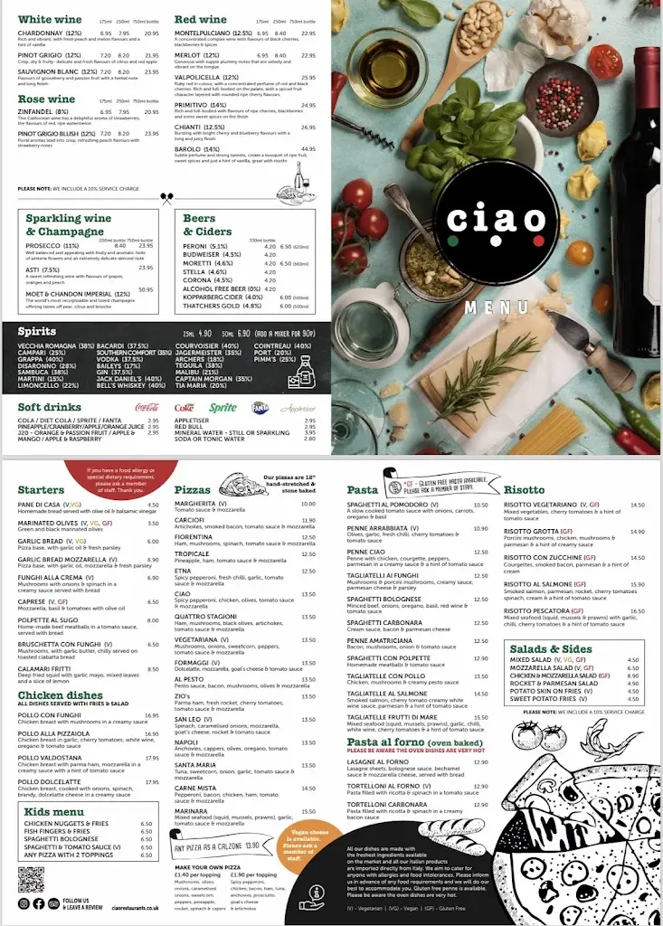 Menu_Ciao Amici Restaurant_Briston_immagine_1