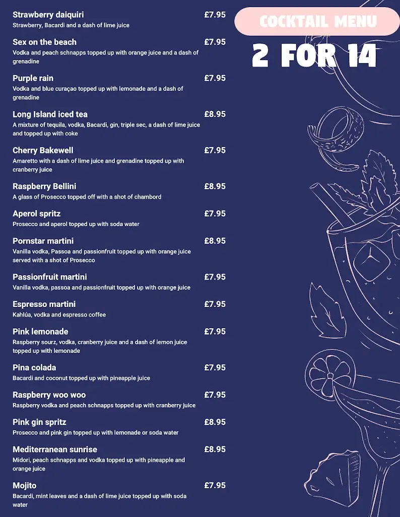 Menu_The Queens Arms_Brotton_image_1