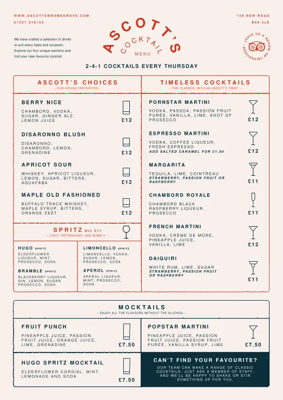 Menu_Ascott's Bromsgrove_Bromsgrove_image_1