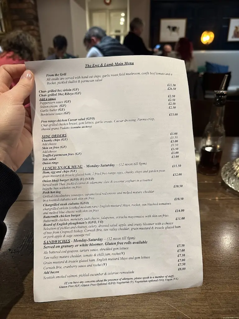 Menu_Ewe & Lamb_Bromsgrove_immagine_1