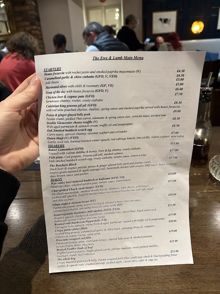 Menu_Ewe & Lamb_Bromsgrove_immagine_2