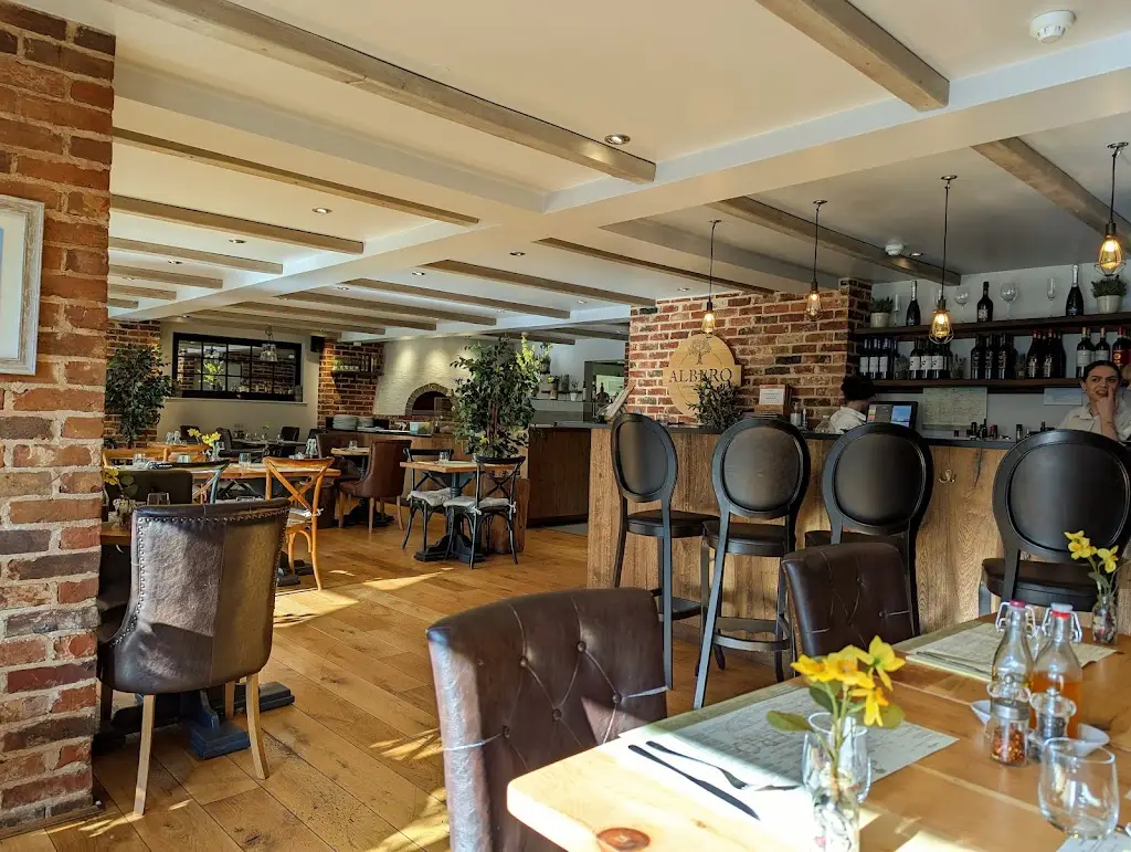 Albero Italian restaurant in Brockenhurst