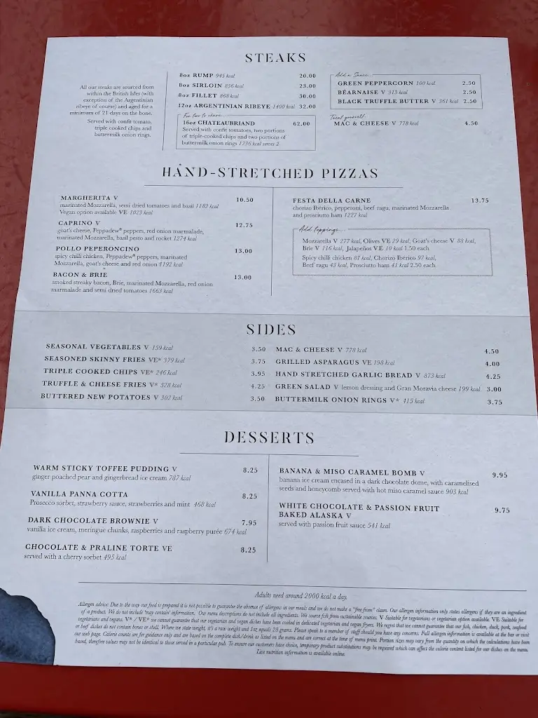 Menu_The Huntsman_Brockenhurst_image_2