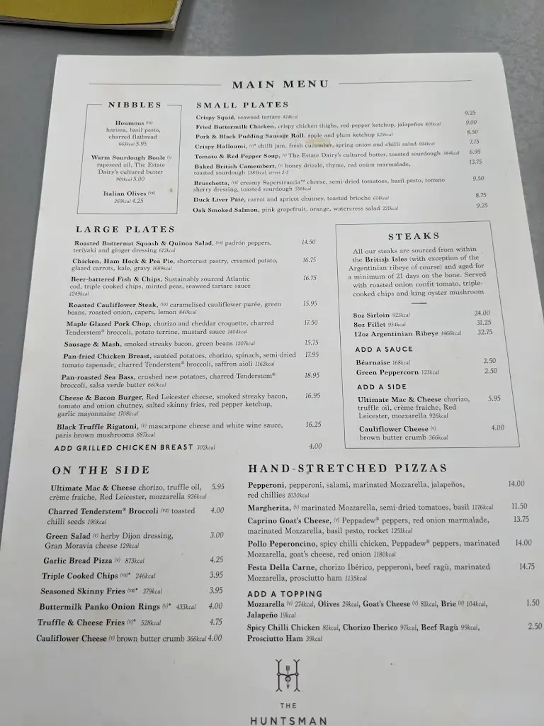 Menu_The Huntsman_Brockenhurst_image_3