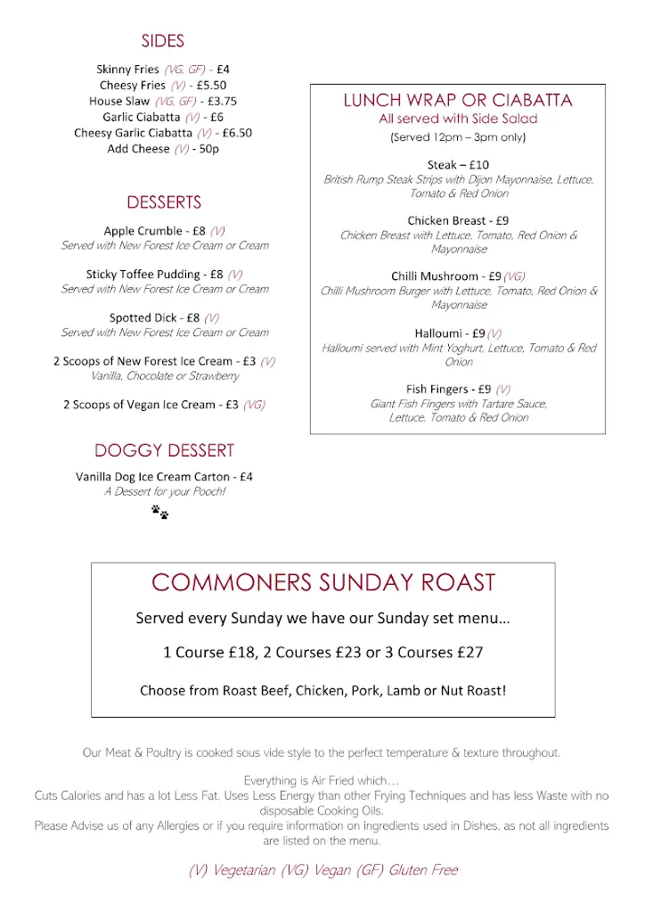 Menu_Commoners_Brockenhurst_image_4