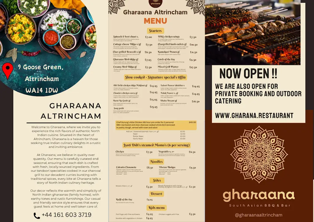 Menu_Gharrana - Indian Kitchen and Bar Altrincham_Altrincham_image_1