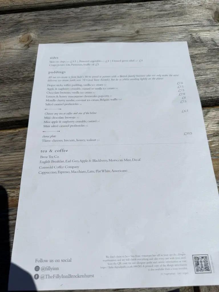 Menu_Filly Inn_Brockenhurst_image_2