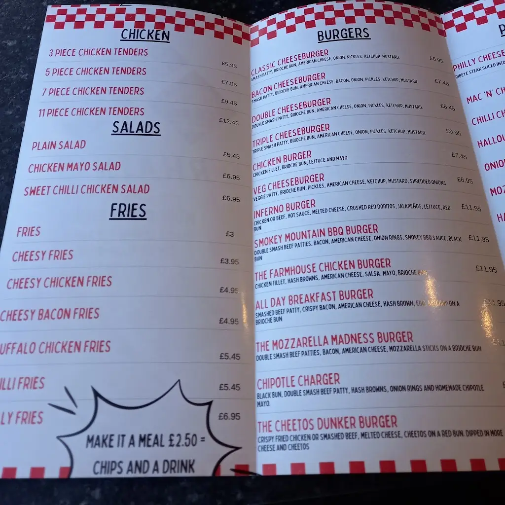 Menu_Rhain's Diner_Brockenhurst_immagine_4