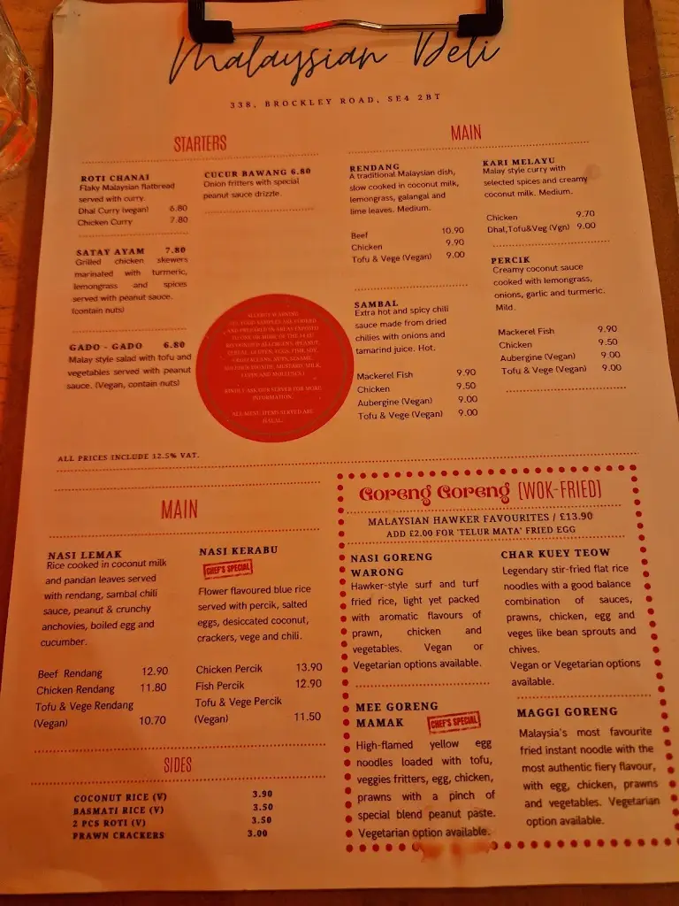 Menu_Malaysian Deli_Brockley_image_4