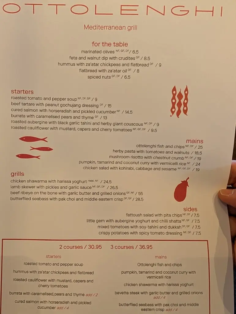 Menu_Ottolenghi Bicester Village_Ambrosden_image_1